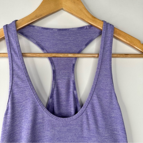 Lululemon Cool Racerback Tank Size 2 Lightweight Yoga Training Lavender Purple - Picture 3 of 5